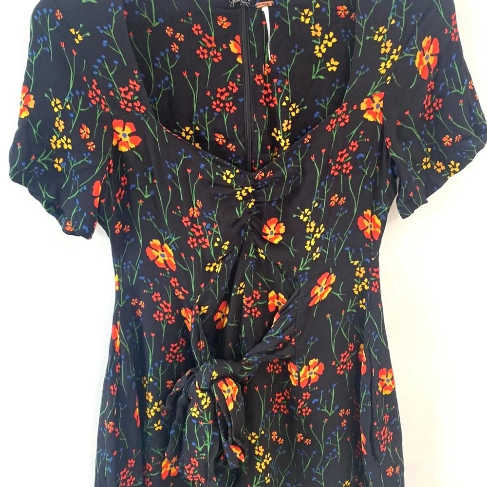 (A22)‎ NEW Free People Bet You Do Floral Romper, Size 2, NWT